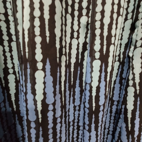 Size 6 Cotton Blend Tie Dye Multicolor Skirt Stretch Waist - Picture 5 of 5